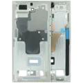 Mid-Frame Housing Compatible For Samsung Galaxy S23 Ultra (S918) (Service Pack) (Cream)