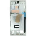 Mid-Frame Housing Compatible For Samsung Galaxy S23 Ultra (S918) (Service Pack) (Cream)