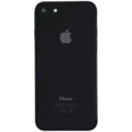 Back Housing For iPhone 7 ( Used OEM Pull: Grade C) (Jet Black)