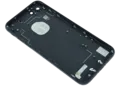 Back Housing For iPhone 7 ( Used OEM Pull: Grade C) (Jet Black)