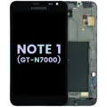 OLED Assembly With Frame For Samsung Galaxy Note 1 (GT-N7000) (Service Pack) (Black)