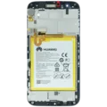 LCD Assembly With Frame For Huawei G8 RIO-L01 (Huawei Genuine) (Black)