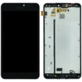 LCD Assembly With Frame For Microsoft Lumia 640XL RM-1062 (Genuine) (Black)
