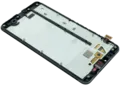 LCD Assembly With Frame For Microsoft Lumia 640XL RM-1062 (Genuine) (Black)