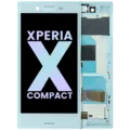 LCD Assembly With Frame For Sony Xperia X Compact (Genuine) (Blue)