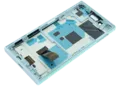 LCD Assembly With Frame For Sony Xperia X Compact (Genuine) (Blue)