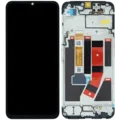 LCD Assembly With Frame For Oppo A57s / A77 / OnePlus Nord N20 SE (Genuine) (Black)