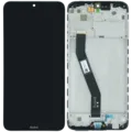 LCD Assembly With Frame Compatible For Xiaomi Redmi 8A (Genuine) (Black)
