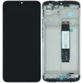 LCD Assembly With Frame For Xiaomi Redmi 9 Power/ Redmi 9T / Redmi Note 9 4G / Poco M3 (Genuine) (Black)