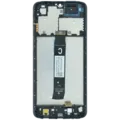 LCD Assembly With Frame For Xiaomi Redmi A2 / A2 Plus (Genuine) (Black)