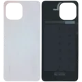 Back Cover Glass Without Camera Lens For Xiaomi 11 Lite 5G NE (Genuine) (Pink)