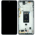 OLED Assembly With Frame For Xiaomi 11T Pro (Genuine) (Black)