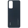 Back Cover Glass Without Camera Lens For Xiaomi Redmi Note 11 (Genuine) (Black)