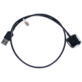 USB-A Magnetic Watch Charging Cable For Google Pixel Watch Series 2 / Series 3 (1 m / 3.3 ft) (OEM Grade: A) (Black)