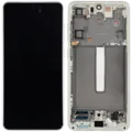OLED Assembly With Frame For Samsung Galaxy S21 FE 5G (US & International Version) (Aftermarket Plus) (120Hz) (Olive Green)