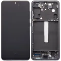 OLED Assembly With Frame For Samsung Galaxy S21 FE 5G (US & International Version) (Aftermarket Plus) (120Hz) (Graphite)