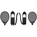 Tennis Racket For Nintendo Switch 2 Joy-Con Controller (Black) (2 Pack)