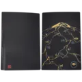 Faceplate Cover (Top & Bottom) For PlayStation 5 (1000 / 1100 / 1200) (Ghost Of Yotei) (Golden Black)