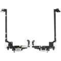 Charging Port Flex Cable For iPhone 17 Pro max (Aftermarket Plus) (US Version) (Silver)