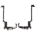 Charging Port Flex Cable For iPhone 17 Pro max (Aftermarket Plus) (International Version) (Silver)