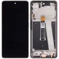 LCD Assembly With Frame For Motorola Moto G Power 5G (XT2617 / 2026) (Refurbished) (Pure Cashmere)