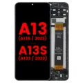 LCD Assembly With Frame For Samsung Galaxy A13 4G (A135 / 2022) / A13s (A137 / 2022) (Aftermarket Plus) (All Colors)