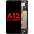 LCD Assembly With Frame For Samsung Galaxy A12 (A125 / 2020) (Aftermarket Plus) (All Colors)