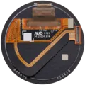 OLED Assembly Without Frame For Garmin Approach S70 (47mm) (2023) (Black) (Premium)