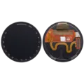 OLED Assembly Without Frame For Garmin Approach S70 (42mm) (2023) (Black) (Premium)
