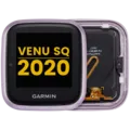 LCD Assembly With Frame For Garmin Venu SQ (2020) (Orchid) (Premium)
