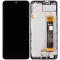 LCD Assembly With Frame For Samsung Galaxy A23 5G (A236V / 2022) (Verizon V Version) (Used OEM Pull: Grade B) (All Colors)