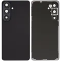 Back Cover Glass With Camera Lens For Samsung Galaxy S26 Plus (Aftermarket Plus) (Black)