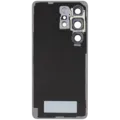 Back Cover Glass With Camera Lens For Samsung Galaxy S26 Ultra (Aftermarket Plus) (Silver Shadow)