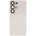 Back Cover Glass With Camera Lens For Samsung Galaxy S26 Ultra (Aftermarket Plus) (Pink Gold)