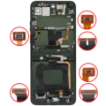 OLED Assembly With Frame For Motorola Razr Plus / Razr 70 Plus (XT2659 / 2026) (Refurbished) (Mountain View)