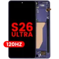 OLED Assembly With Frame For Samsung Galaxy S26 Ultra 5G (US & International Version) (Aftermarket Plus) (120Hz) (Cobalt Violet)