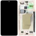 OLED Assembly With Frame For Samsung Galaxy S26 Ultra 5G (US & International Version) (Aftermarket Plus) (120Hz) (Silver Shadow)