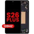 OLED Assembly With Frame For Samsung Galaxy S26 Plus 5G (US & International Version) (Aftermarket Plus) (120Hz) (Black)