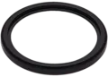 Back Camera Bezel Ring Only For iPhone 16e / 17e (Black) (10 Pack)