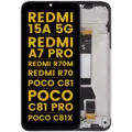 LCD Assembly With Frame For Xiaomi Redmi 15A 5G / Redmi A7 Pro / Poco C81 / Poco C81 Pro / Poco C81X / Redmi R70m / Redmi R70 (Refurbished) (All Colors)