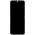 Inner OLED Assembly With Frame Compatible For Samsung Galaxy Z Flip 7 FE 5G (F761) (US & International) ((Refurbished) (Silver Shadow)