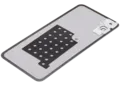 Back Cover With Camera Lens For Samsung Galaxy A05 4G (A055 / 2023) (No Logo) (Aftermarket Plus) (Silver)