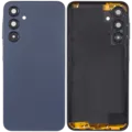 Back Cover With Camera Lens For Samsung Galaxy A16 5G (A166 / 2024) / A16 4G (A165 / 2024) (No Logo) (Aftermarket Plus) ( Midnight Blue)