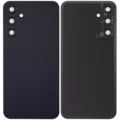 Back Cover With Camera Lens For Samsung Galaxy A25 5G (A256 / 2023) (No Logo) (Aftermarket Plus) (Brave Black)