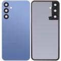Back Cover With Camera Lens For Samsung Galaxy A25 5G (A256 / 2023) (No Logo) (Aftermarket Plus) (Optimistic Blue)