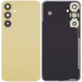 Back Cover Glass With Camera Lens For Samsung Galaxy A35 5G (A356 / 2024 (No Logo) (Aftermarket Plus) (Lemon)