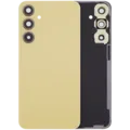 Back Cover Glass With Camera Lens For Samsung Galaxy A35 5G (A356 / 2024 (No Logo) (Aftermarket Plus) (Lemon)