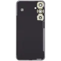 Back Cover Glass With Camera Lens For Samsung Galaxy A35 5G (A356 / 2024 (No Logo) (Aftermarket Plus) (Lemon)