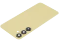 Back Cover Glass With Camera Lens For Samsung Galaxy A35 5G (A356 / 2024 (No Logo) (Aftermarket Plus) (Lemon)