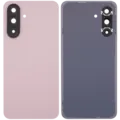 Back Cover Glass With Camera Lens For Samsung Galaxy A56 5G (A566 / 2025) (No Logo) (Aftermarket Plus) (Pink)